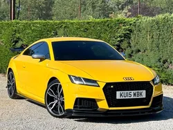 Yellow Used 2015 Audi TTS Coupe | £14,450 (Expensive)