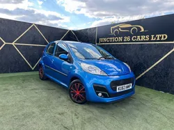 Blue Used 2013 Peugeot 107 Active Hatchback | £2,195 (Good price)