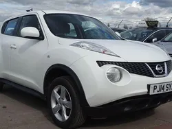 White Used 2014 Nissan Juke Visia SUV | £3,500 (Good price)