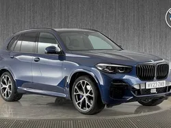 Blue Used 2023 BMW X5 M Sport SUV | £50,999 (Good price)