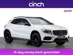 White Used 2018 Mercedes GLA220 AMG line SUV | £15,999 (Fair price)