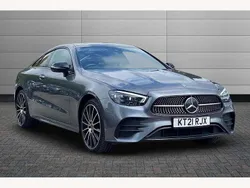 Selenite grey Used 2021 Mercedes E400 AMG line Coupe | £34,250 (Fair price)
