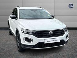 White Used 2021 VW T-Roc Black Edition SUV | £19,300 (Fair price)
