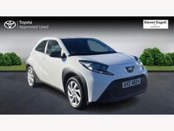 White Used 2023 Toyota Aygo PURE Hatchback | £10,817 (Fair price)