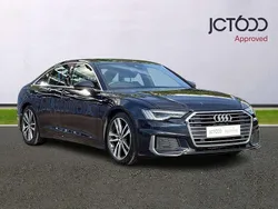 Blue Used 2019 Audi A6 S-Line Sedan | £18,674 (Good price)