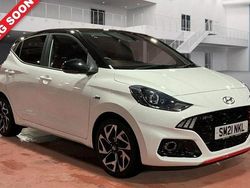 White Used 2021 Hyundai i10 N Line Hatchback | £12,300 (Fair price)