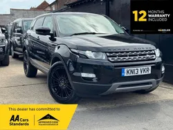 Black Used 2013 Land Rover Range Rover evoque Pure Estate | £9,490 (Good price)