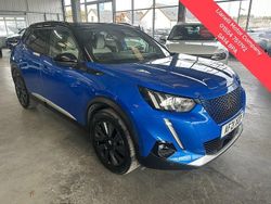 Blue Used 2021 Peugeot e-2008 Premium SUV | £11,995 (A bit pricey)