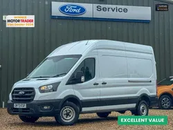 White Used 2023 Ford Transit Van | £18,494 (Fair price)