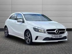 Cirrus white Used 2016 Mercedes A180 Executive Hatchback | £12,795 (Fair price)