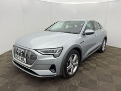 Silver Used 2021 Audi e-tron Business SUV | £24,499 (A bit pricey)