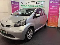 Silver Used 2008 Toyota Aygo Platinum Hatchback | £2,950
