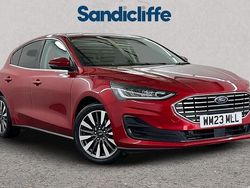 Red Used 2023 Ford Focus Titanium X Hatchback | £14,644 (Fair price)