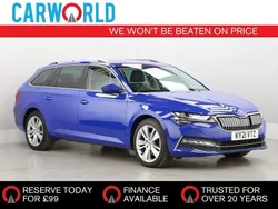Blue Used 2021 Skoda Superb SE L Estate | £11,400 (Super price)