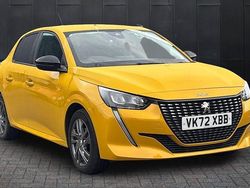 Yellow Used 2022 Peugeot 208 Active+ Hatchback | £12,491 (Fair price)