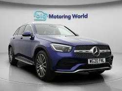 Blue Used 2020 Mercedes GLC300 AMG Line Premium Estate | £27,650 (Good price)