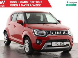 Red Used 2021 Suzuki Ignis SZ3 Hatchback | £11,299 (Good price)