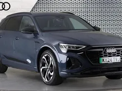 Blue Used 2024 Audi Q8 e-tron Black Edition SUV | £50,590 (Expensive)
