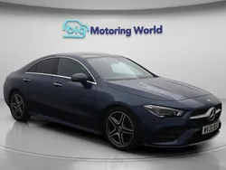 Blue Used 2020 Mercedes CLA180 AMG line Sedan | £22,499 (Fair price)