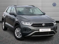 Grey Used 2023 VW T-Roc Life SUV | £21,220 (Fair price)