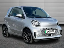 Silver Used 2021 Smart ForTwo Electric Drive Exclusive Coupe | £9,950 (Fair price)