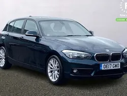 Blue Used 2017 BMW 118 Comfort Edition Hatchback | £14,599 (Fair price)