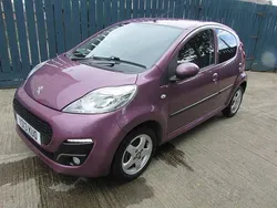 Purple Used 2013 Peugeot 107 Allure Hatchback | £3,495 (A bit pricey)