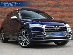 Blue Used 2017 Audi SQ5 Advanced SUV | £25,989 (Fair price)