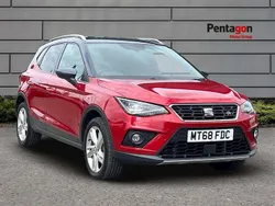 Desire red Used 2018 Seat Arona FR SUV | £11,290 (Fair price)