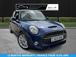 Blue Used 2015 Mini Cooper S Hatch Hatchback | £10,895 (A bit pricey)