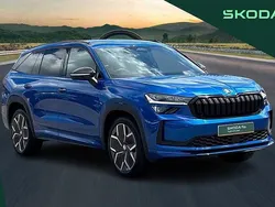 Blue Used 2024 Skoda Kodiaq SportLine SUV | £37,900 (Fair price)