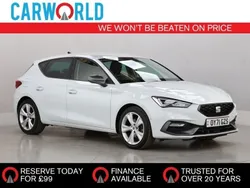 White Used 2021 Seat Leon FR Hatchback | £13,300 (Fair price)