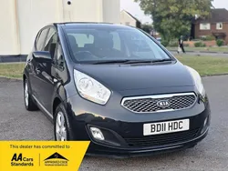 Black Used 2011 Kia Venga 3 Hatchback | £4,495 (Good price)