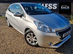 Silver Used 2014 Peugeot 208 Active Hatchback | £3,299 (Good price)