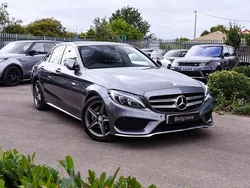 Grey Used 2017 Mercedes C200 AMG Line Premium Sedan | £15,222 (Fair price)