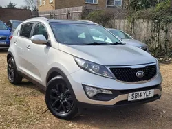 Silver Used 2014 Kia Sportage 2 SUV | £4,499 (Fair price)