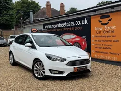 White Used 2016 Ford Focus Titanium Hatchback | £7,184 (Good price)