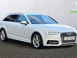 White Used 2017 Audi A4 S-Line Estate | £18,899 (Fair price)