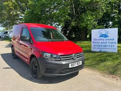 Red Used 2017 VW Caddy Startline MPV | £8,995 (Fair price)