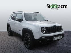 White/black Used 2024 Jeep Renegade Trailhawk SUV | £25,490 (Expensive)