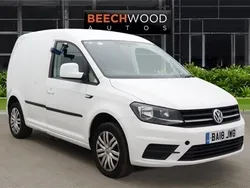 White Used 2018 VW Caddy Trendline MPV | £21,000