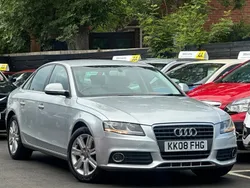 Silver Used 2008 Audi A4 Sedan | £3,399 (Fair price)