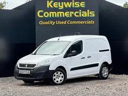 White Used 2018 Peugeot Partner S MPV | £7,990 (Good price)