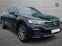Blue Used 2019 VW Touareg R-line SUV | £26,490 (Fair price)