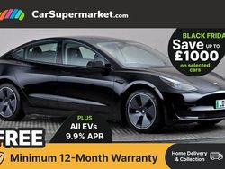 Black Used 2021 Tesla Model 3 Standard Range Sedan | £18,197 (Fair price)