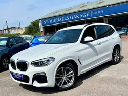 White Used 2018 BMW X3 M Sport SUV | £26,495 (Fair price)