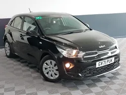 Black Used 2022 Kia Rio Hatchback | £11,498 (Fair price)