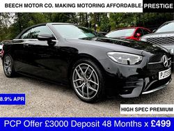 Black Used 2023 Mercedes E220 AMG Line Premium Cabriolet | £33,900 (A bit pricey)