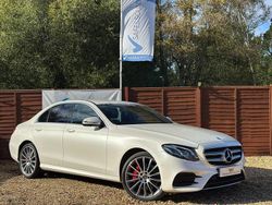 White Used 2019 Mercedes E450 AMG line Sedan | £23,995 (Super price)