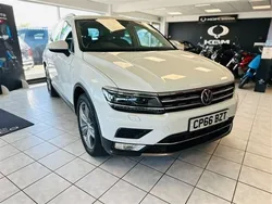 White Used 2016 VW Tiguan SEL SUV | £16,290 (Fair price)